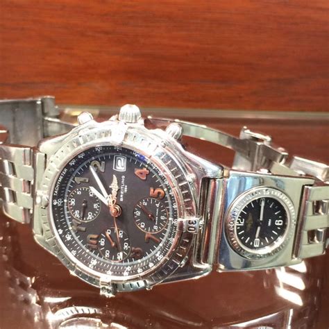 Breitling Chronomat Montre double ton, avec cadran double for 